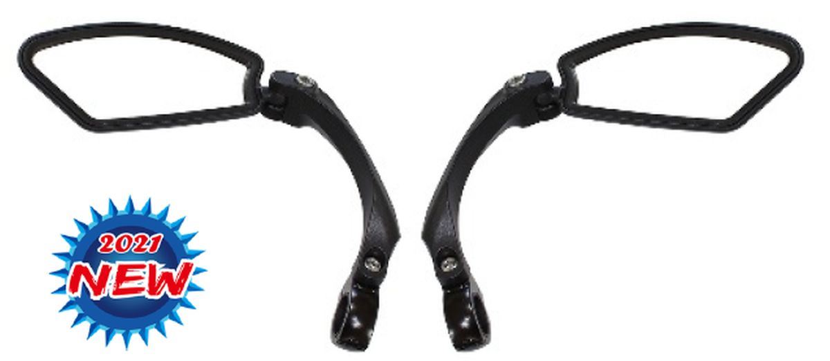 Mirror Right Universal Handlebar Mount 21-26mm