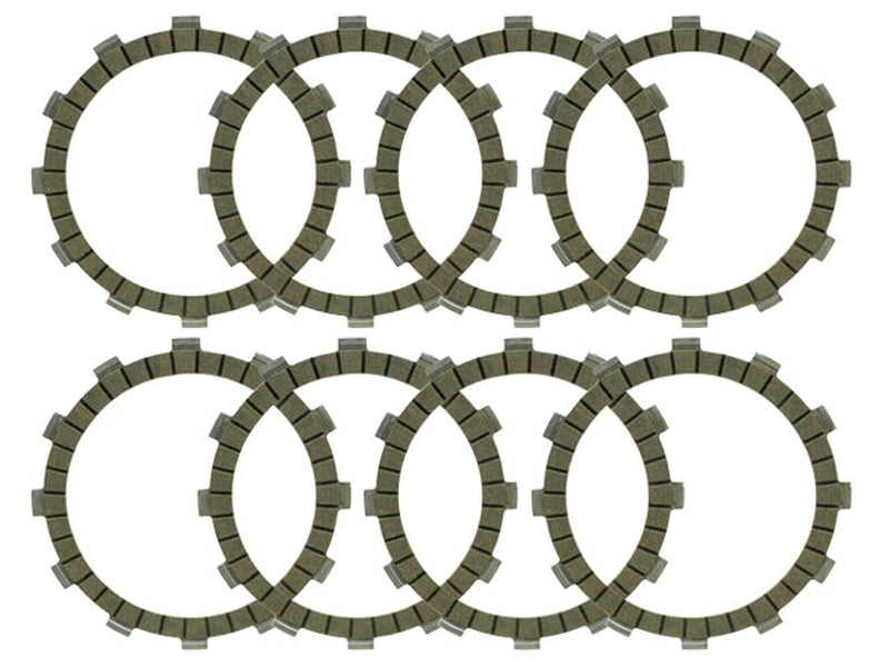 Clutch Friction Plates Racing Kawasaki GPZ900R, KX250 92-08, VN800, VN900, KLR650C 95-04 (F1772) (EBS4435R)
