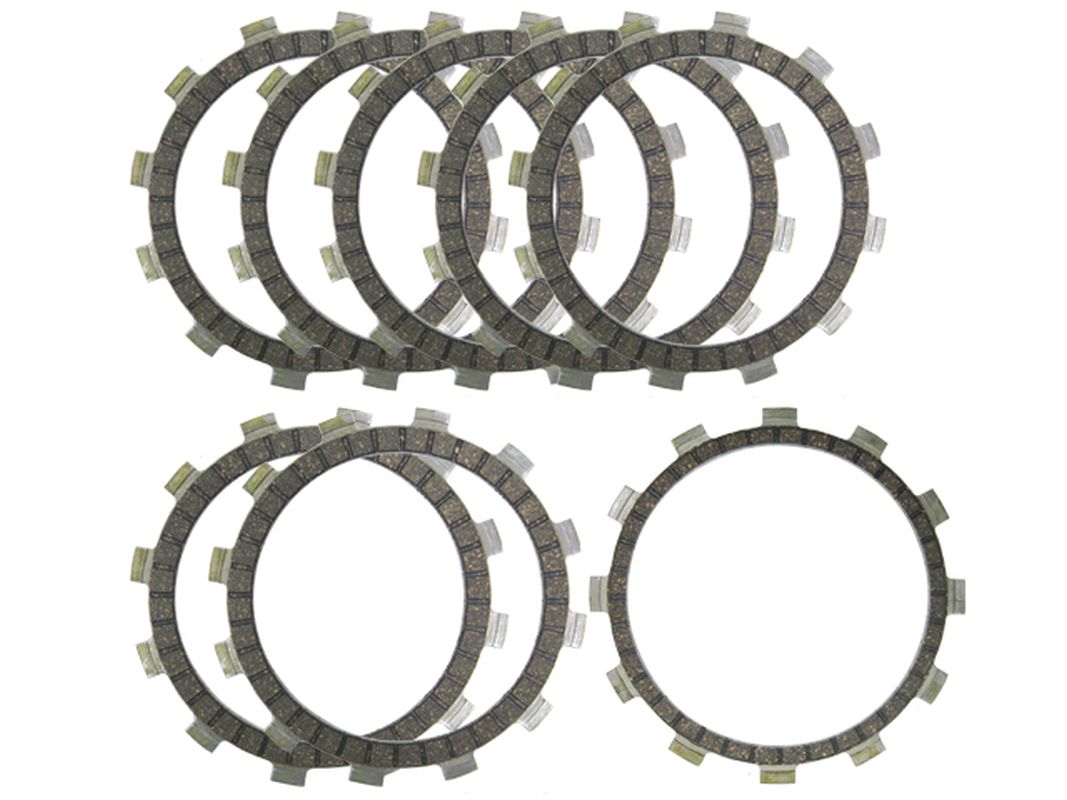 Clutch Friction Plates Suzuki GSF400 Bandit 90-95, GSX-R400 88-95 (F2904A) (EBS3397)