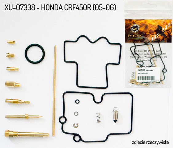 Carburetor Repair Kit Honda CRF450R 05-06 (26-1465) (per carb)