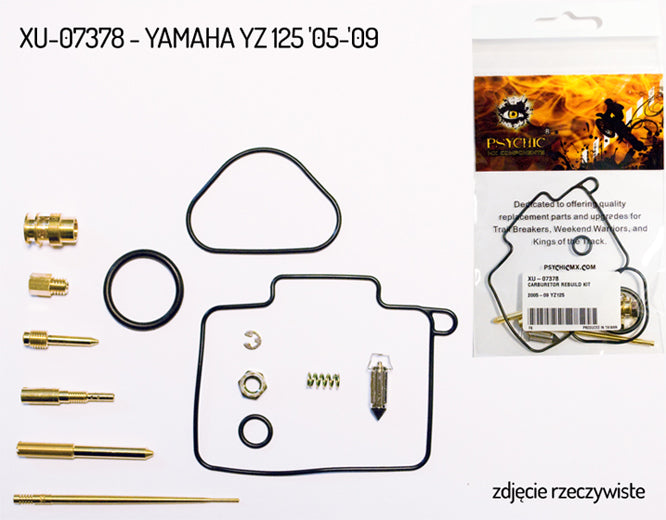 Carburetor Repair Kit Yamaha YZ125 05-09 (26-1146) (per carb)