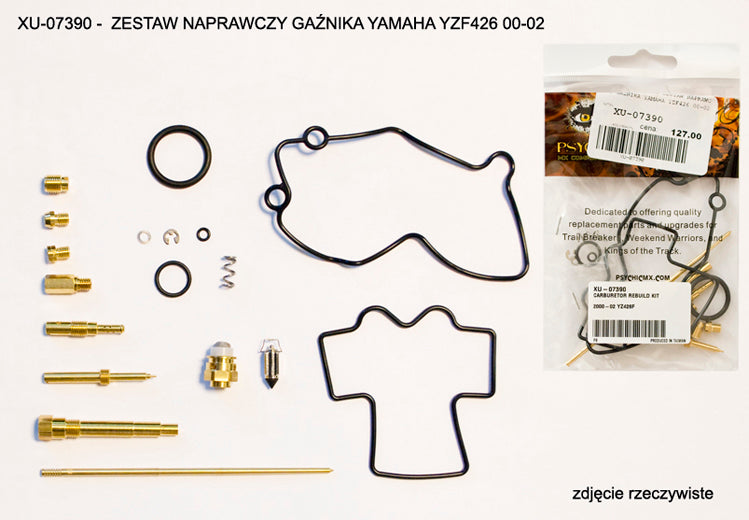Carburetor Repair Kit Yamaha YZF426 00-02 (26-1439) (per carb)