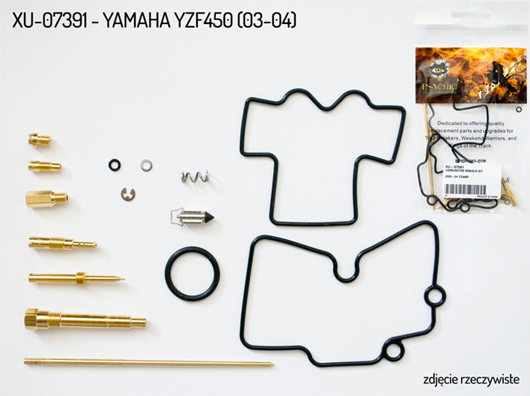 Carburetor Repair Kit Yamaha YZF450 03-04 (26-1272) (per carb)