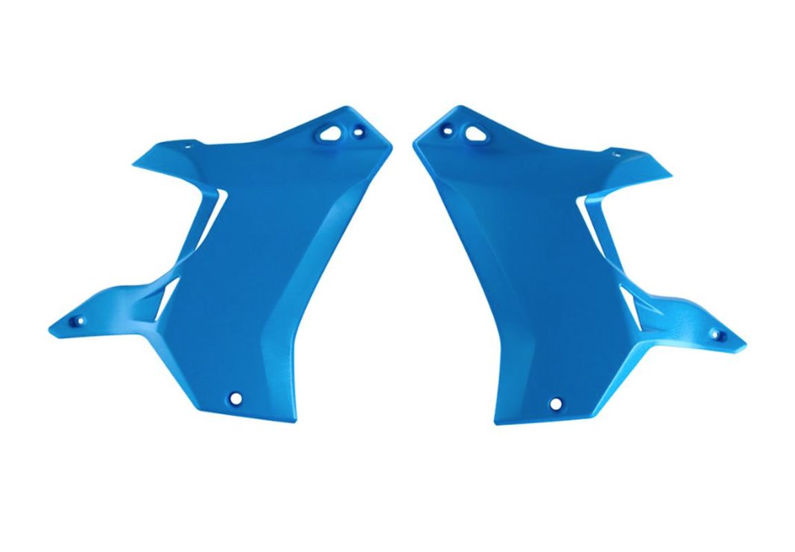 Radiator shrouds (left/right) T7 Revolution YAMAHA Tenere 700 19-24 color light blue