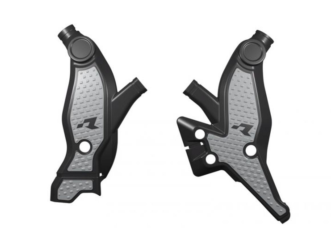 Frame guards (set) T7 Revolution YAMAHA Tenere 700 19-24 color gray - black