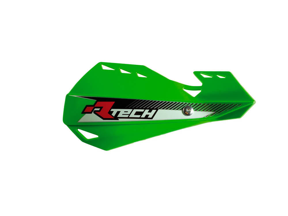 Handguards DUAL EVO color green (with handlebar mounts)