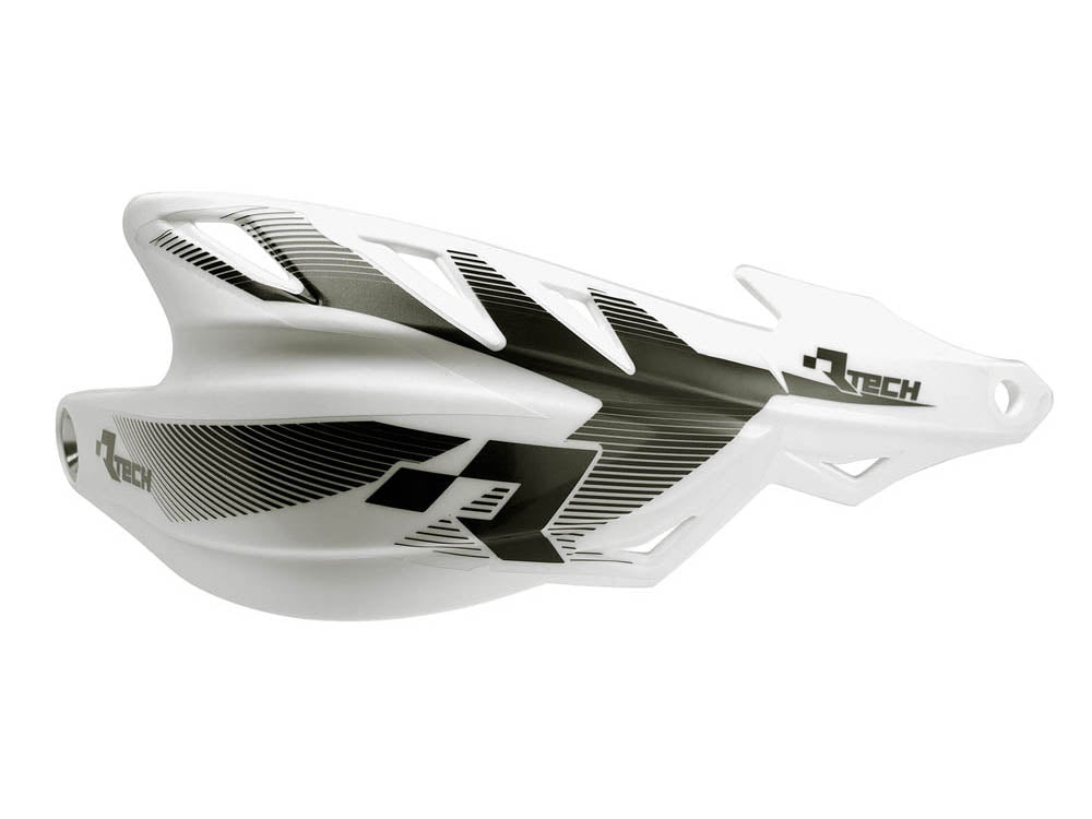 Handguards Raptor color white (with 22.2mm and 28.6mm handlebar mounts)