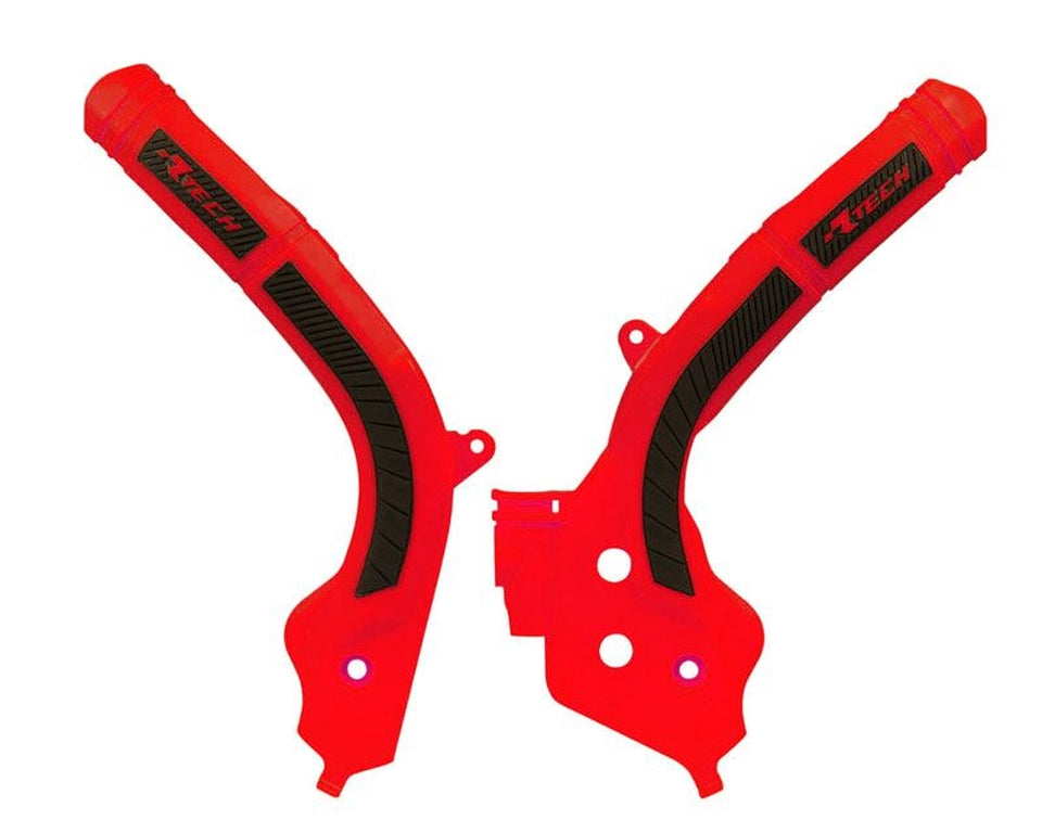 Frame guards (set) bi-material Super Grip GAS GAS MC/MC-F/EC/EC-F 450, 350, 300, 250, 125 21 color red black