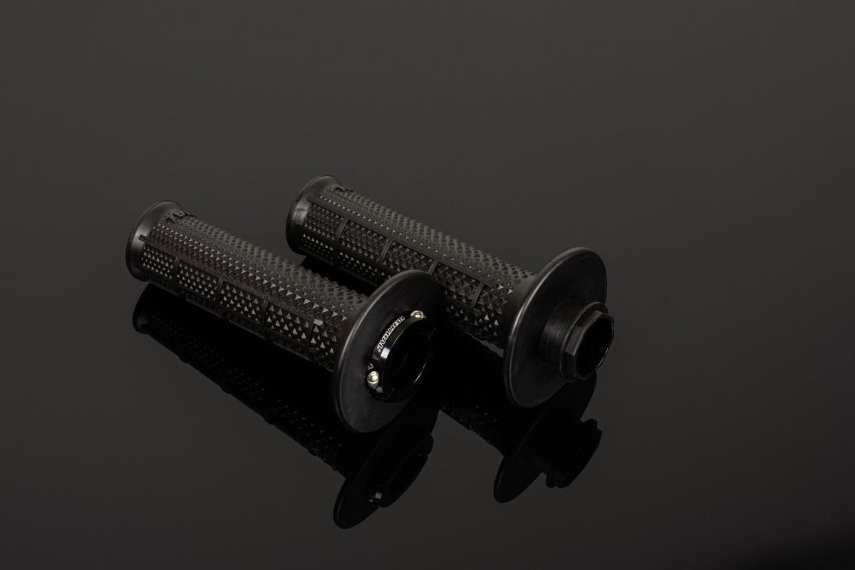 Grips MX R-Works Lock-On Ultra Tacky (Tapered) color black