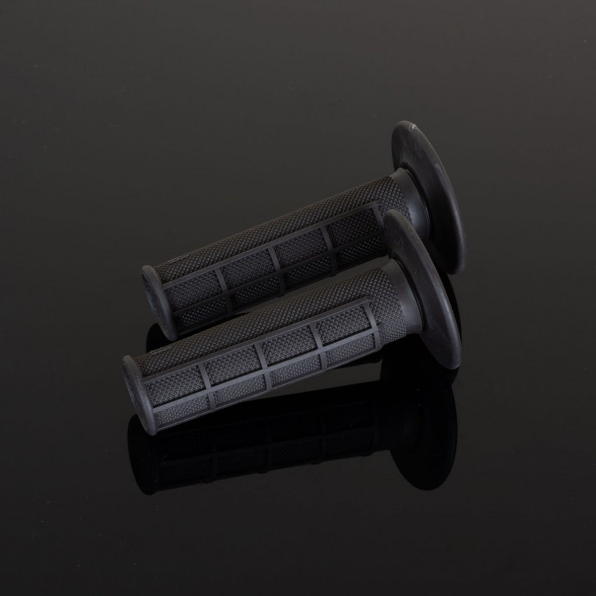 Grips MX Single Compound Diamond/Waffle Firm, OEM hardness, single-component color black