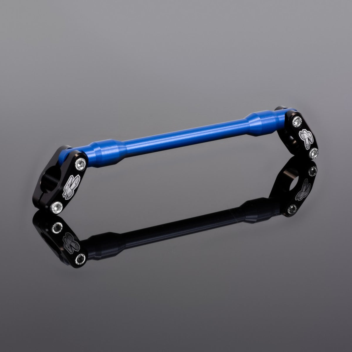 Handlebar cross brace 7/8 inch (22 mm) Road Bar Cross Brace Set blue color