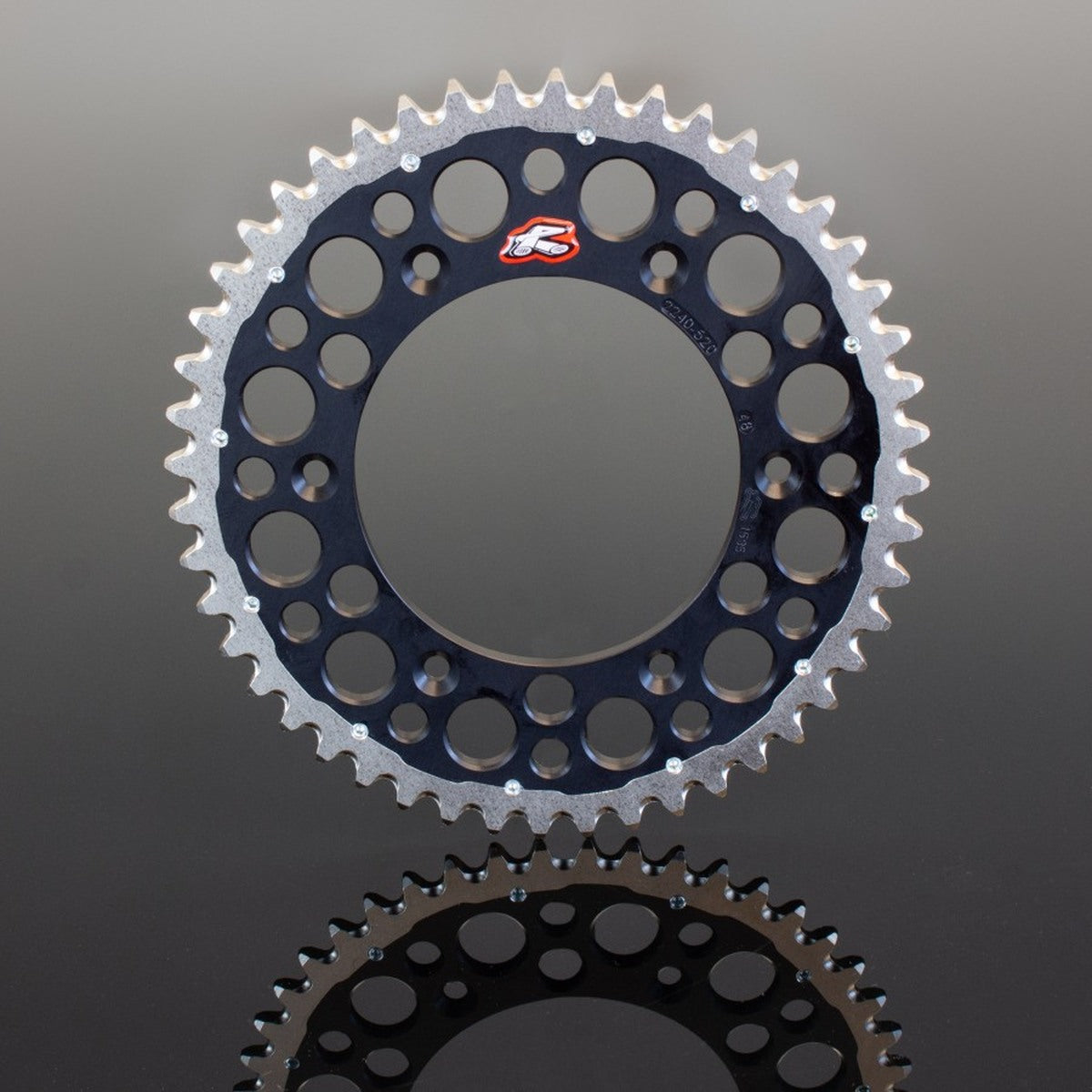 Rear sprocket TwinRing 899 52 (steel-aluminum) color black KTM/Husqvarna/Husaberg (JTR897.52) (89952)