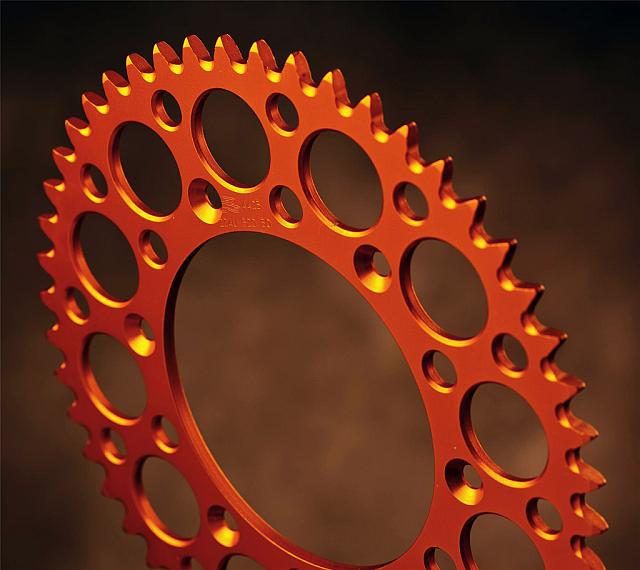 Rear sprocket Ultralight 899 50 aluminum color orange KTM/Husqvarna/Husaberg (JTA897.50) (89950)