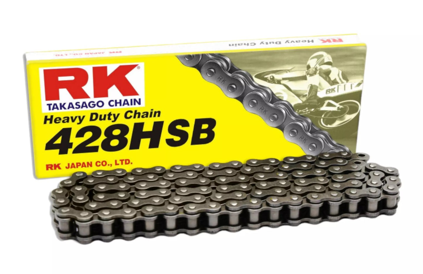 Drive chain 428HSB-140 clip (CL) included standard color (capacity: up to 200 cc) (24.2 kN)