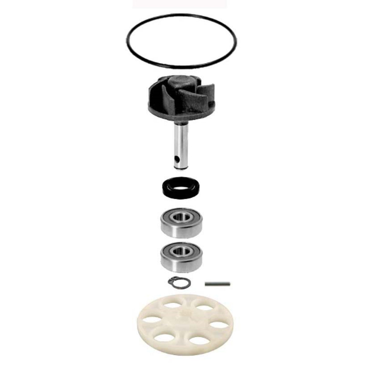 Water pump repair kit Aprilia / Benelli / Beta / Malaguti / MBK / Yamaha, Yamaha Aerox 50 97-16