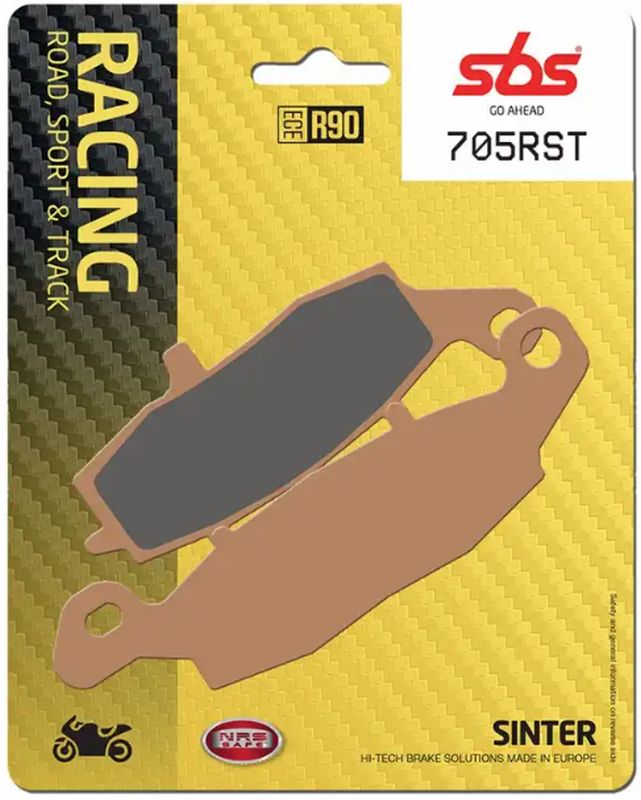 Brake pads KH229 Track and Sport sinter gold color (replaces RS compound)