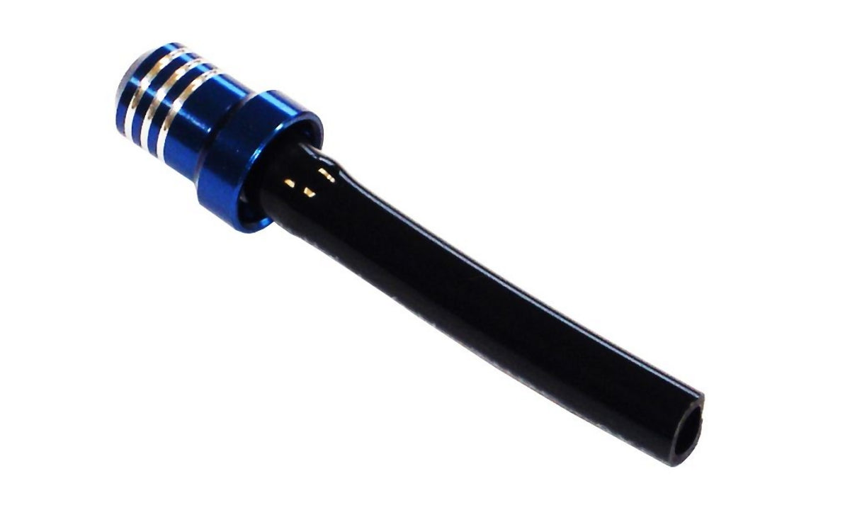 Fuel cap breather blue
