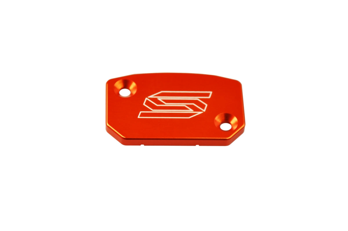 Front brake master cylinder cover KTM 125-250 SX 05-25, 250-450 SX-F 05-25, 300 EXC TPI 18-25 orange color