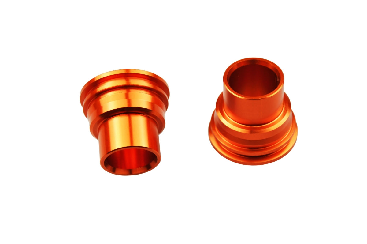 Rear wheel spacers KTM 85 SX 12-23, 125-500 EXC/EXC-F/TPI 03-23, 125-450 SX/SX-F 03-12 orange color