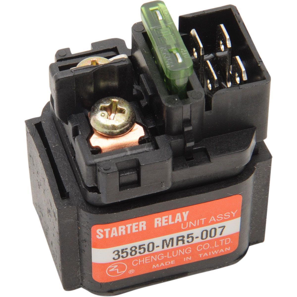 STARTER RELAY HONDA CBR250R/RA 11-13, CBR600 F/R/RR 91-19, NC700X 12-14, ST1100 PAN EUROPEAN 91-03, CBR1100XX 97-03, VTR1000 98-06, CB/CBR1000 93-96, VT750 01-07 (OEM:35850-MR5-007)