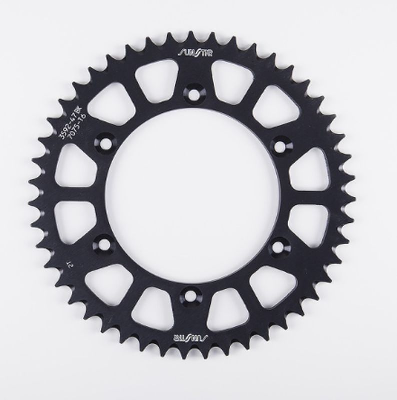 Rear sprocket aluminum (ergal) 270 48T Yamaha YZ, YZ-F, WR-F 99-24 (JTR251.48) chain 520 (27048JT) black color