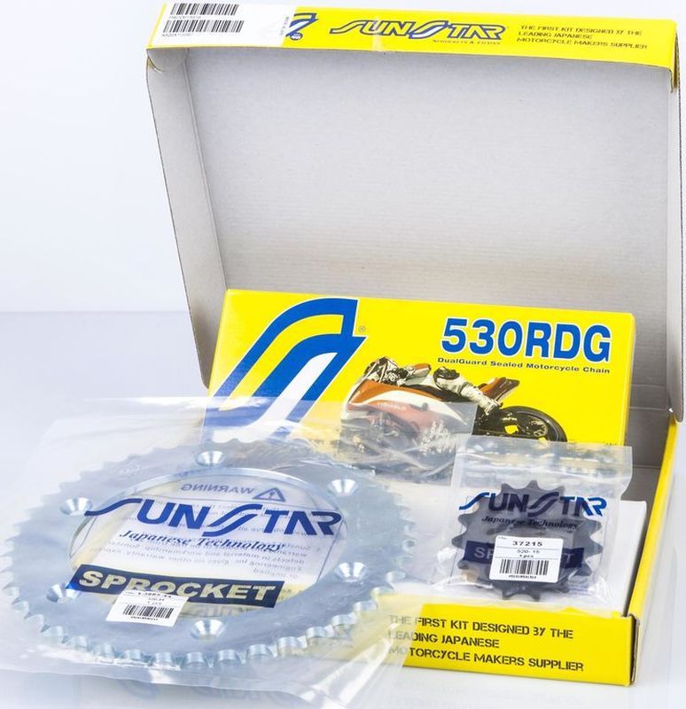 Drive kit Honda CBR 900RR 92-95 Standard (16/42/108) up to 1000 cc (SUN52216/SUN1-5485-42/SS530RDG-108N), made in Japan