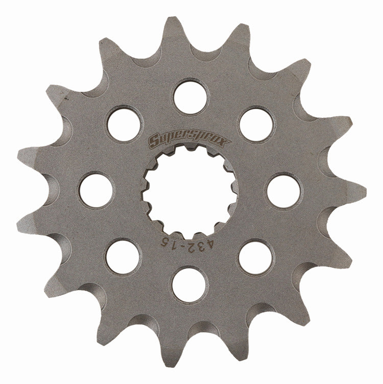 Front sprocket 435 15T self-cleaning Suzuki DR-Z 400, DR 350, RM 250 2008-2012 (JTF432.15) chain 520