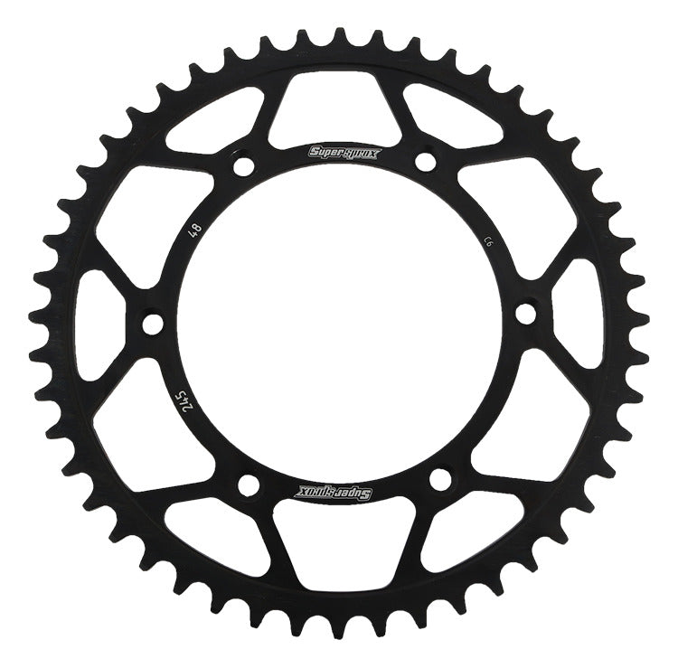 Rear sprocket 270 48T Yamaha YZ, YZ-F, WR-F 1999-2018 (JTR251.48) (JTR245/2.48) black, steel