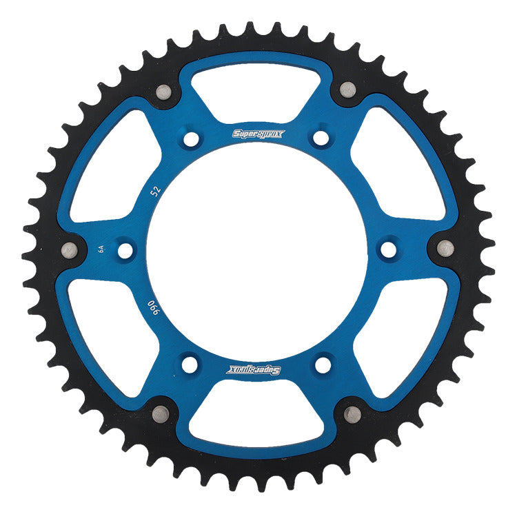 Rear sprocket 899 52T Stealth (steel-aluminum) KTM SX, EXC, EXC-F, SX-F, Husqvarna TE, TC, FE, TC 2016- (JTR897.52) blue