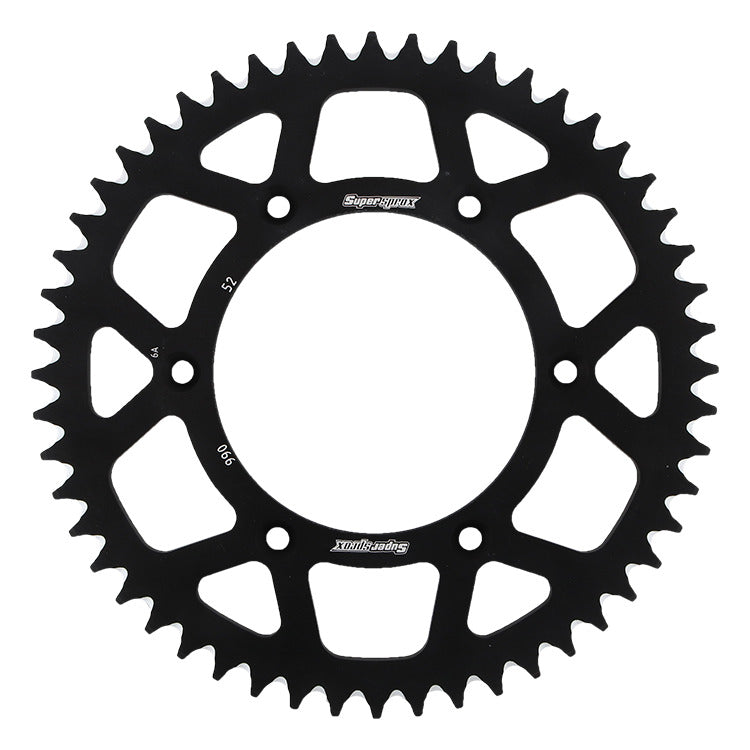 Rear sprocket aluminum 7075-T6 (ergal) 899 52T KTM SX, EXC (JTR897.52) black