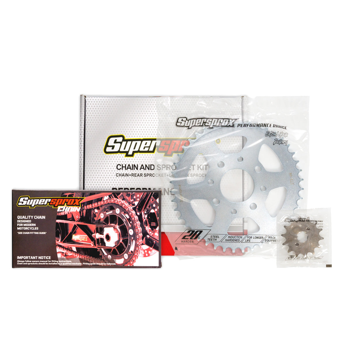 Complete drive kit KTM 125 Duke 2014-2023 (14/45/520-118)