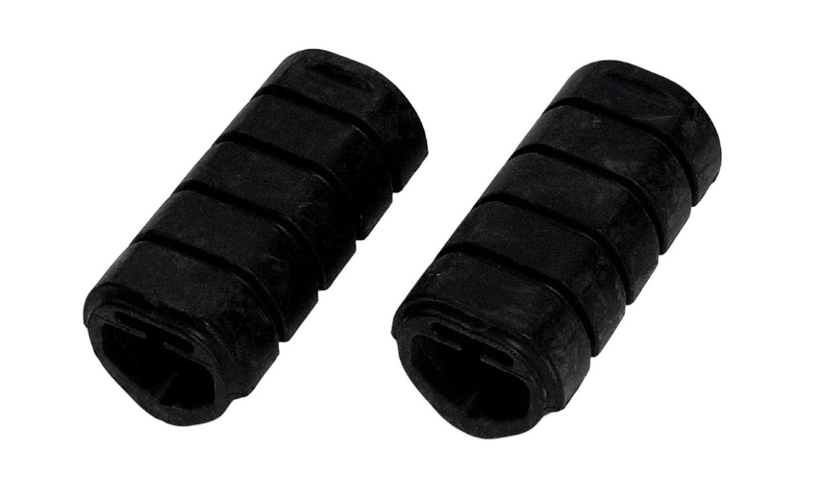 DRIVER FOOTREST RUBBERS HONDA VTX 1800C '06-07, VT 750C '04-07 (SET 2 PC.)