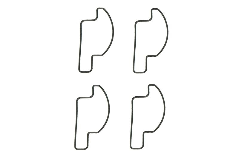 CARBURETOR FLOAT CHAMBER GASKET (4 PC.) YAMAHA YZ 250 '00-13, SUZUKI RM '01-08, KAWASAKI KX '99-07, KTM SX 125/150 '09-15 (NBR RUBBER)