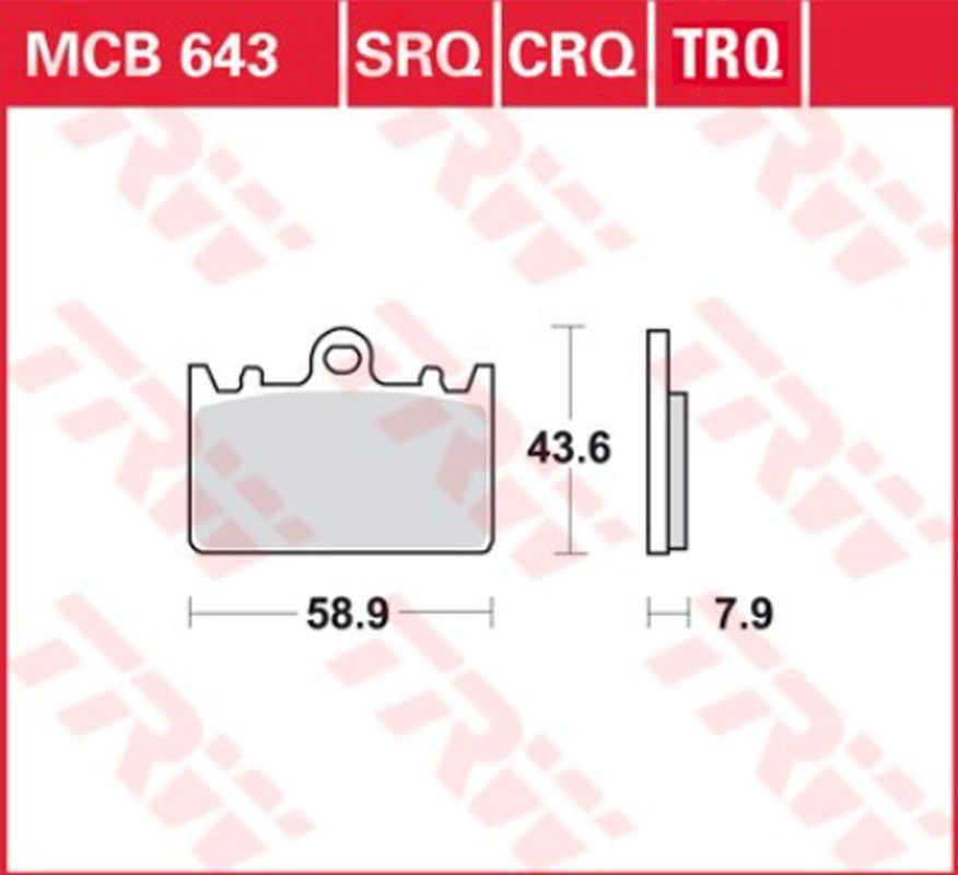 Brake pads KH180 sinter racing Kawasaki ZXR 400L 91-03 front