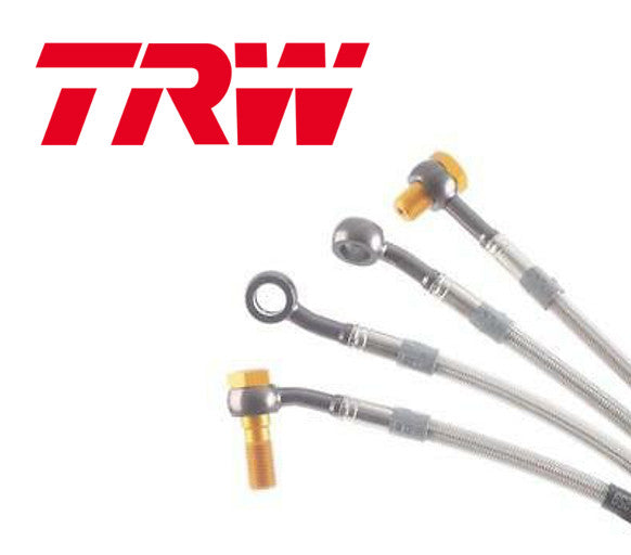 Stainless steel braided brake line kit