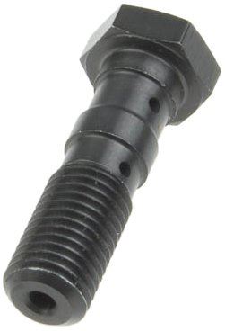 Hydraulic double banjo bolt for brake lines M10 x 1.25 - titanium