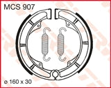 Brake shoes (160x30 mm) (S606)