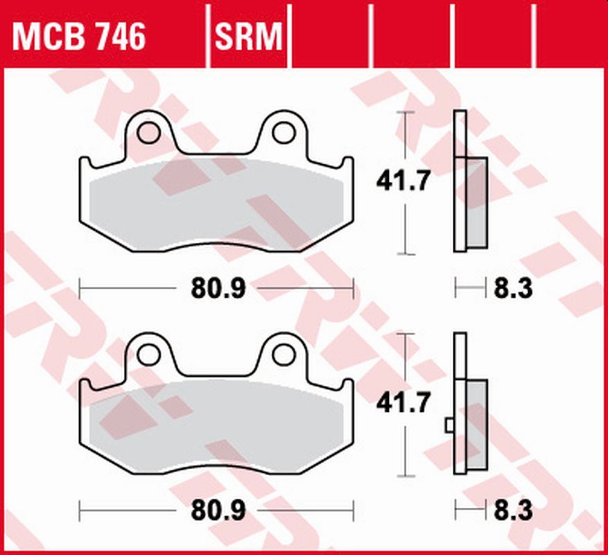 Brake pads KH323 organic Suzuki AN 400 Burgman 03-06 rear Italjet Jack 125 07 front/rear Kawasaki SC 250 Epsilon 02