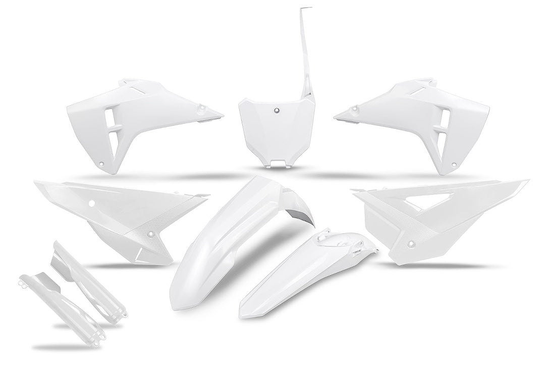 Full plastics kit with fork guards Honda CRF 250R / 450R 25 color white