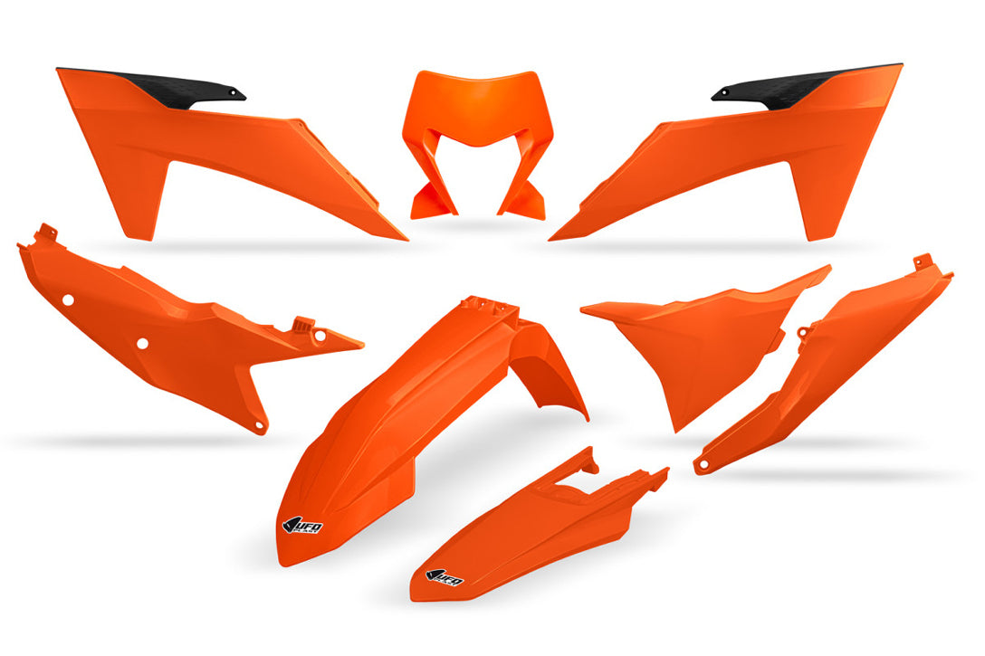 Plastics kit KTM EXC 150/250/300 TBI 24-25, EXC-F 250/350/450/500 24-25 color OEM 25 (orange)