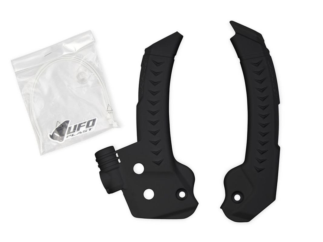 Frame guards Husqvarna TC 300, 250, 150, 125 25, TX 300 25, FC 450, 350, 250 25, FX 450, 350 25 color black