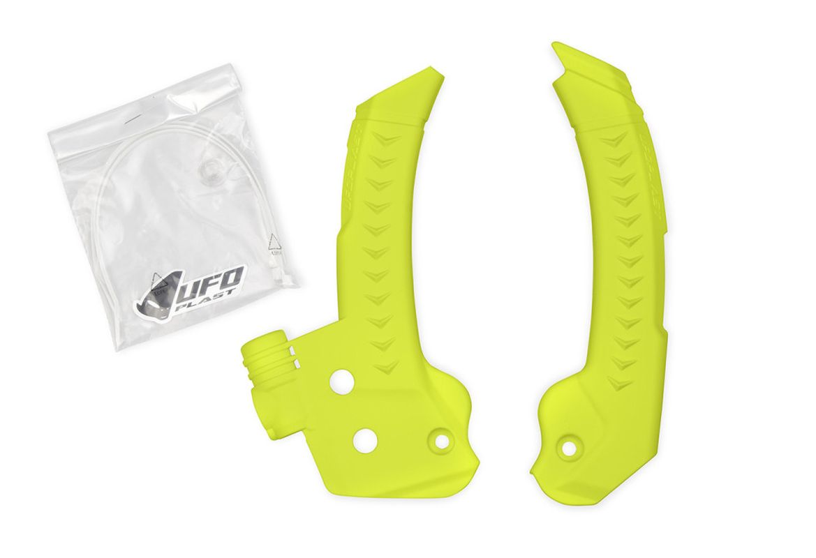 Frame guards Husqvarna TC 300, 250, 150, 125 25, TX 300 25, FC 450, 350, 250 25, FX 450, 350 25 color yellow