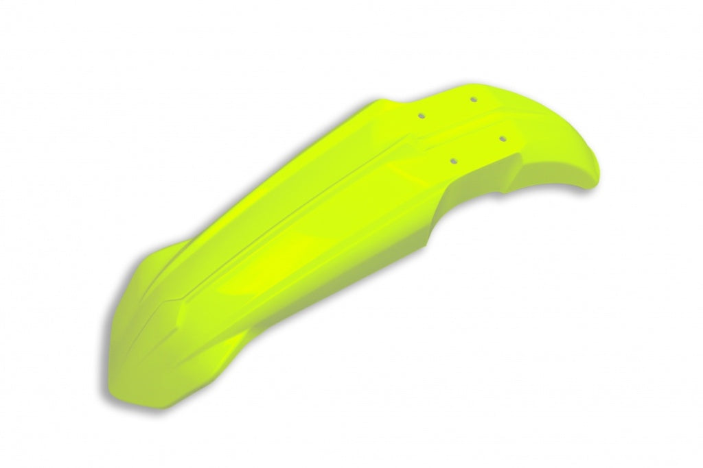 Front fender Yamaha YZ 250/125 22-23, YZF 250 19-22, YZF 450 18-22, WRF 250 20-22, WRF 450 19-22 color yellow fluo