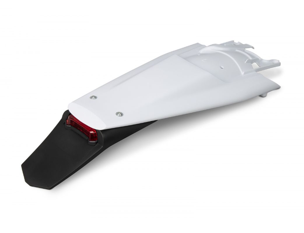 Rear fender Husqvarna TE 150/250/300 24, FE 250/350/450/501 24 color white (with LED light)
