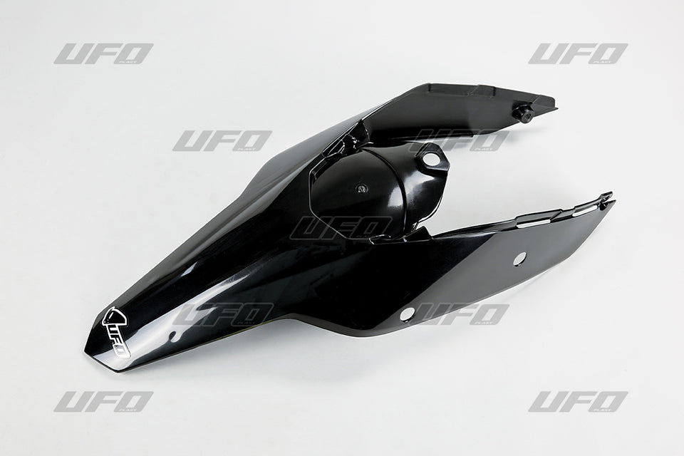 Rear fender KTM EXC 08-11 with rear side panels color black