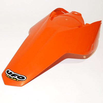 Rear fender KTM SX/SX-F 07-10 with rear side panels color orange
