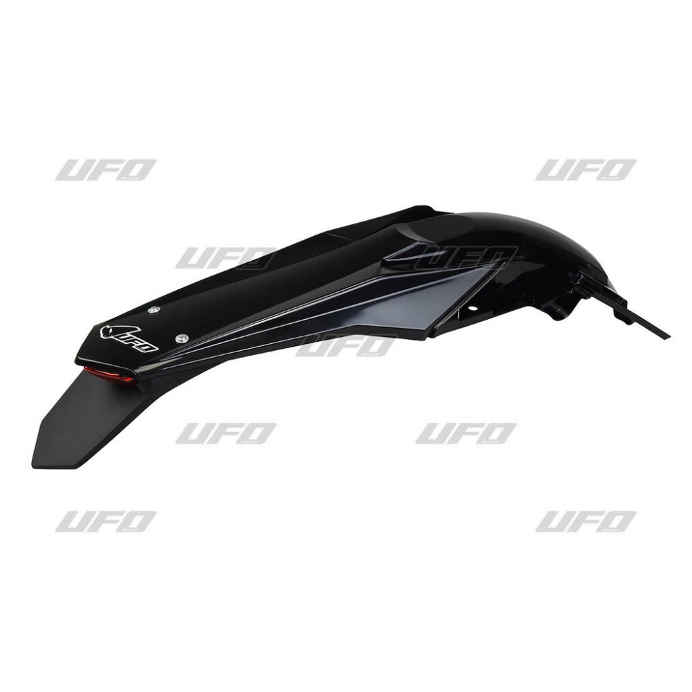 Rear fender Suzuki RM-Z 250 19, RM-Z 450 18-19 color black (enduro with LED light)