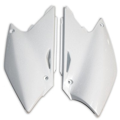 Rear side panels Kawasaki KX-F 250 04-05 color white KX