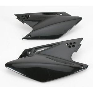 Rear side panels Kawasaki KX-F 250 06-08 color black