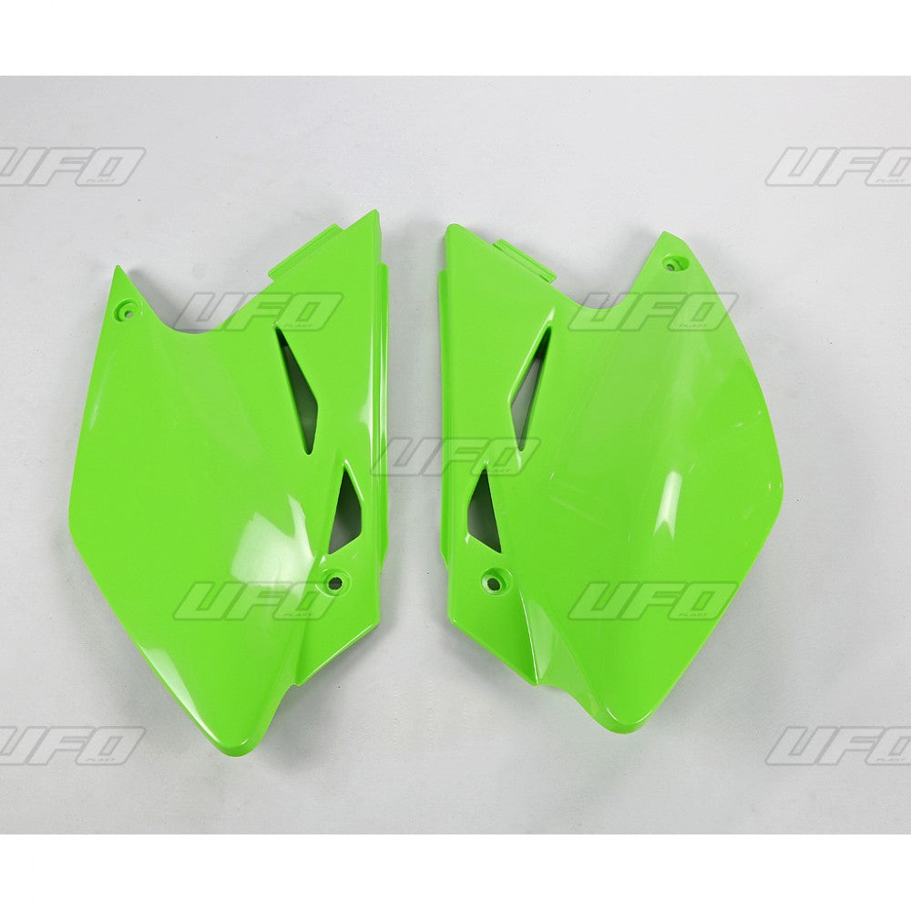 Rear side panels Kawasaki KX-F 450 06-08 color green